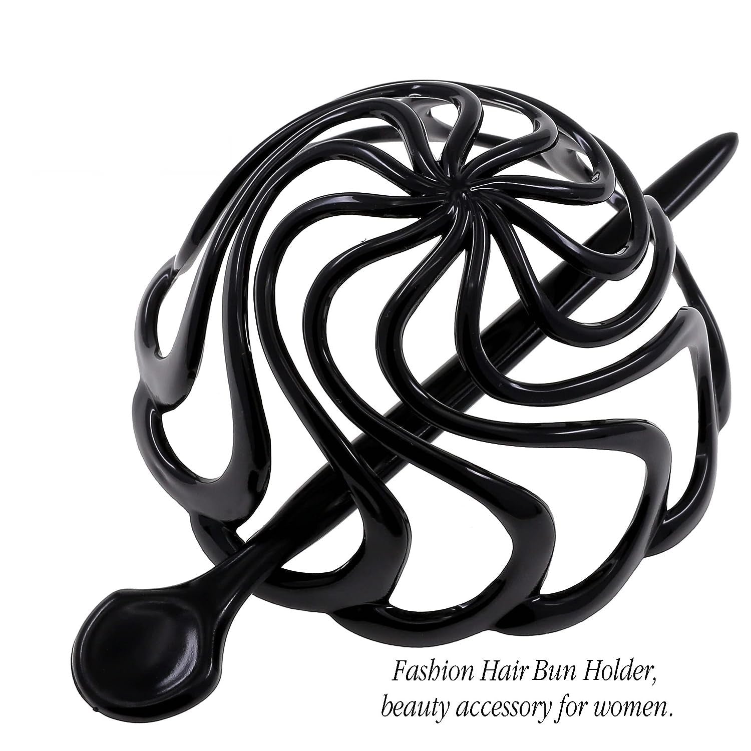 Acrylic Bun Cover Hair Clip